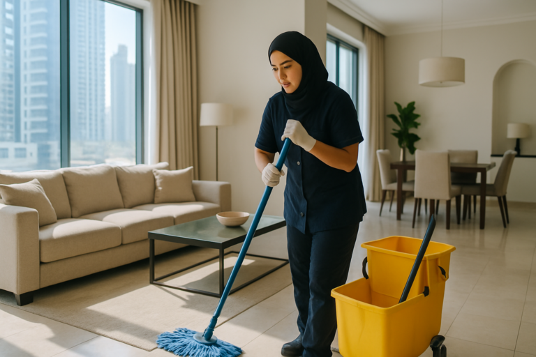 تنظيف شقق مرخص دبي مارينا: اختيارك المعتمد